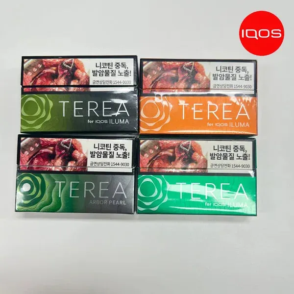 韓版 TEREA牌加熱菸彈|IQOS ILUMA 專用菸彈|韓國正品|多款人氣口味