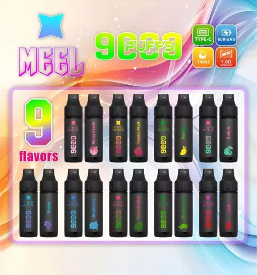 Meel拋棄式 9000口 Marbo 可充電一次性/拋棄式電子煙