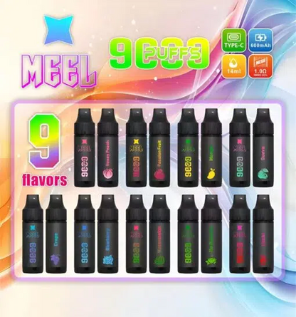Meel拋棄式 9000口 Marbo 可充電一次性/拋棄式電子煙