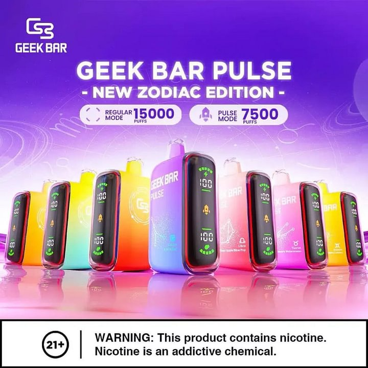 美國進口 GeekBar 小火箭拋棄式 15000口 脈衝一次性電子煙